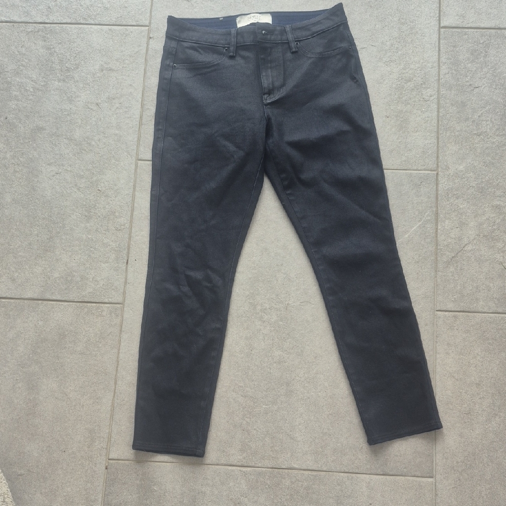 Genetic Denim Women's Dark Gray Skinny Jeans